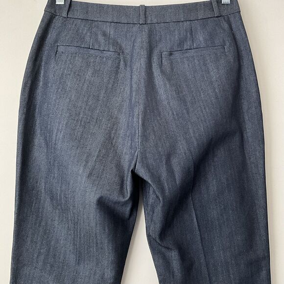 Kate Spade Jeans 12 Blue Bootcut Rigid Denim Business Casual - Picture 9 of 10